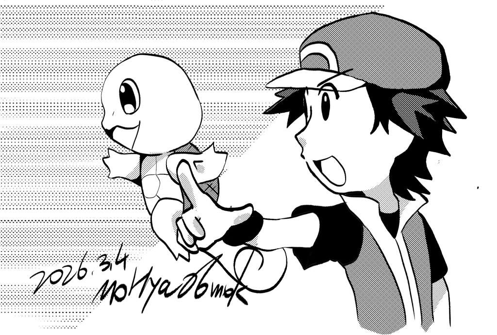 落書きポケトレ♂